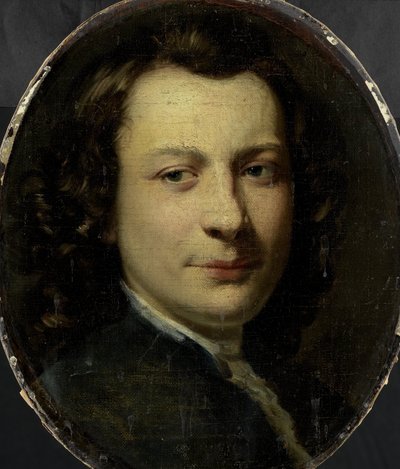 Ritratto di George van der Myn, pittore da Frans van der Mijn