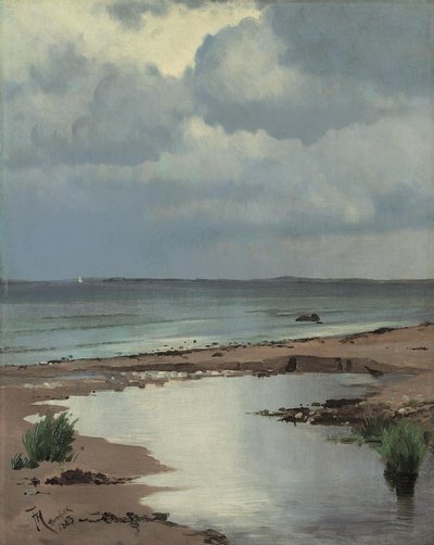 Dalla spiaggia di Hornbæk da Frants Henningsen
