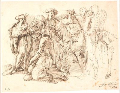 Composizione figurativa alla Raffaello da Frantz Cleyn