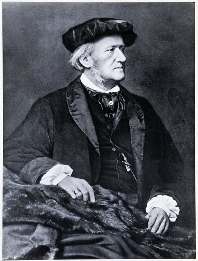 Richard Wagner - ritratto di Franz Hanfstaengl da Franz (after) Hanfstaengl