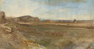 Paesaggio di Campagna sulla Via Flaminia da Franz Albert Venus