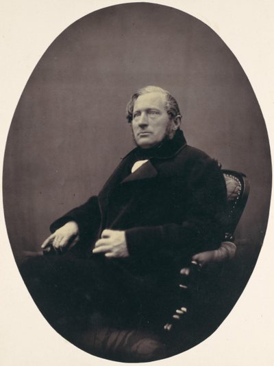 [Uomo seduto in poltrona] da Franz Antoine