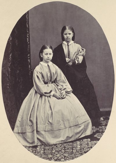 Ritratto di due ragazze da Franz Antoine