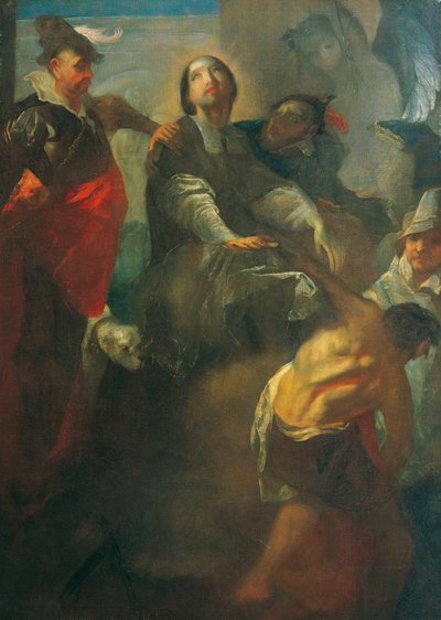 La cattura di San Giovanni Nepomuceno da Franz Anton Maulbertsch