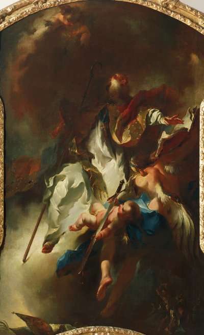San Narciso in Gloria, circa 1754 da Franz Anton Maulbertsch