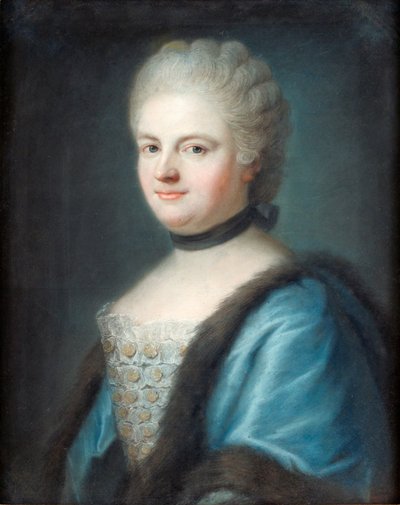 Ritratto di Marie Leszczynska, Regina di Francia 1703-1768 da Franz Bernhard Frey