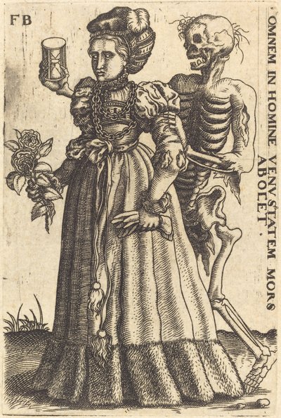 Donna e morte da Franz Brun