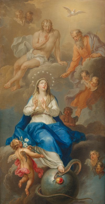 Assunzione di Maria in cielo da Franz Christoph Janneck