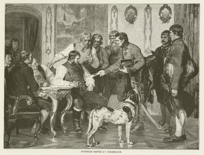Andreas Hofer a Innsbruck da Franz Defregger