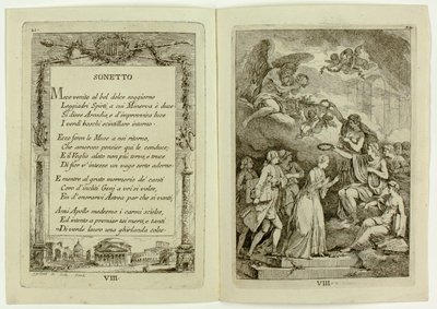 Tavola 8, da Nella Venuta da Franz Edmund Weirotter