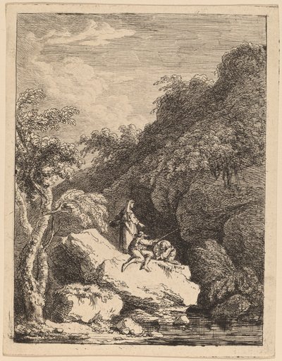 Le periferie di Firenze, sulla strada per Roma da Franz Edmund Weirotter