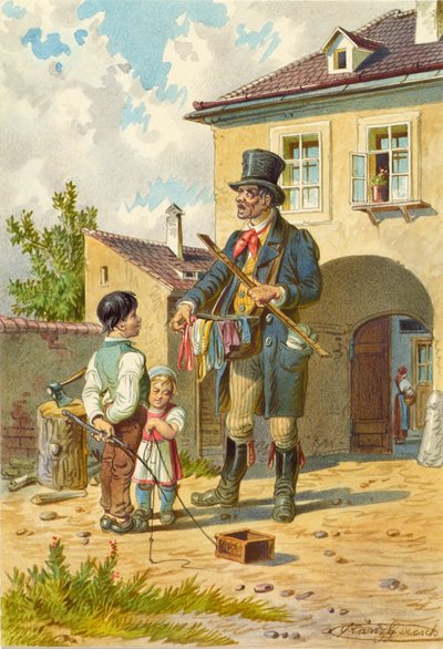 Il venditore di nastri da Franz Gerasch