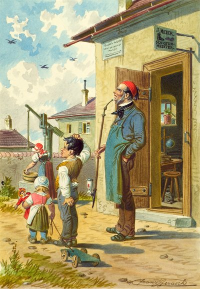 Il maestro calzolaio da Franz Gerasch