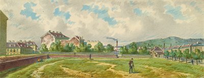 Il Währinger Gürtel a Vienna da Franz Gerasch