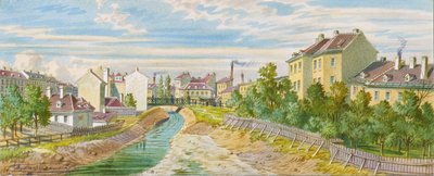 Il ponte della Maddalena sul fiume Wien da Franz Gerasch