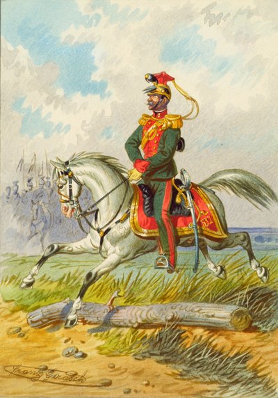Soldato a cavallo da Franz Gerasch