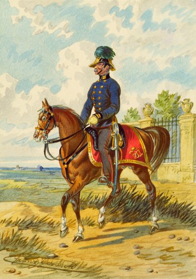 Soldato a cavallo da Franz Gerasch