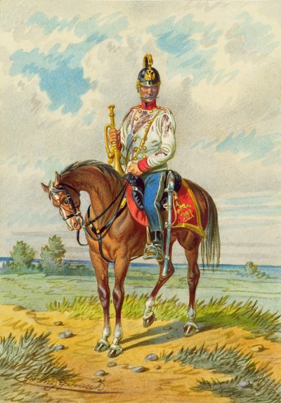 Soldato a cavallo da Franz Gerasch