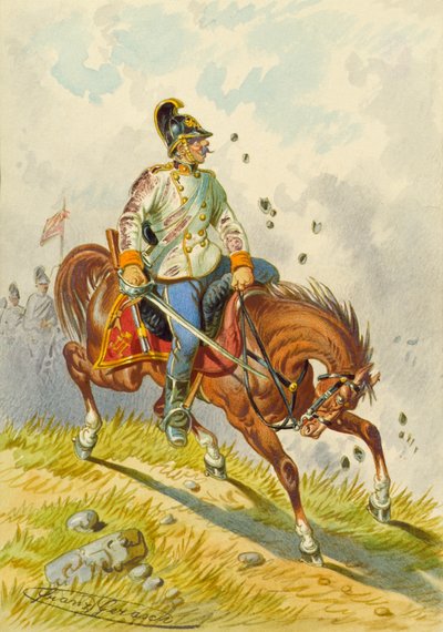 Soldato a cavallo da Franz Gerasch