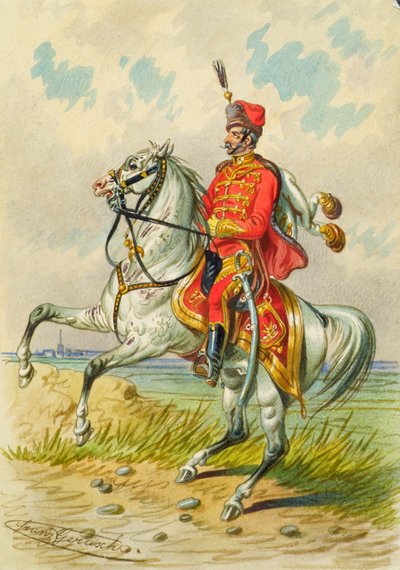 Soldato a cavallo da Franz Gerasch