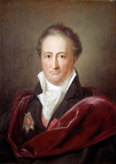 Ritratto di Johann Wolfgang Goethe da Franz Gerhard von Kugelgen