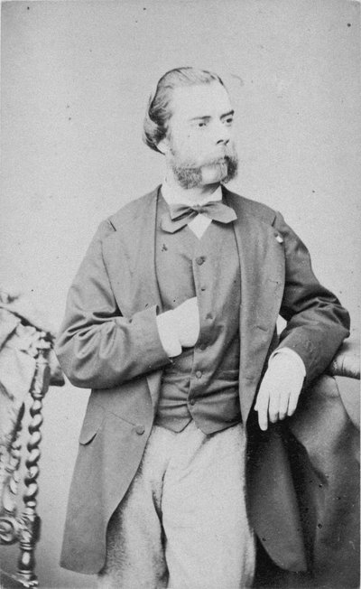 Ritratto del pianista e compositore Eugène Ketterer 1831-1870 da Franz Hanfstaengl