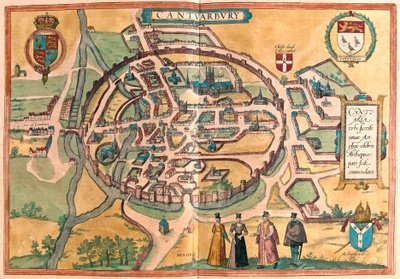 Canterbury, Inghilterra da Franz Hogenberg