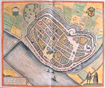 Deventer, Paesi Bassi da Franz Hogenberg