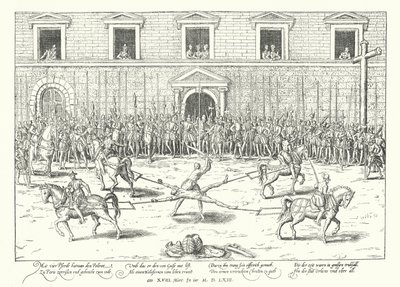 Esecuzione di Jean de Poltrot per l