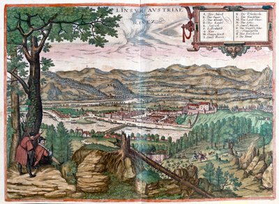Linz, Austria da Franz Hogenberg