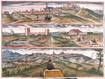 Los Palacios y Villafranca - Alcantara - Cabecas, Spagna da Franz Hogenberg