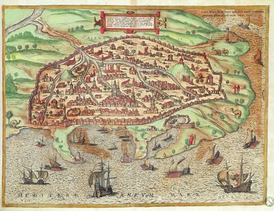 Mappa di Alessandria da 