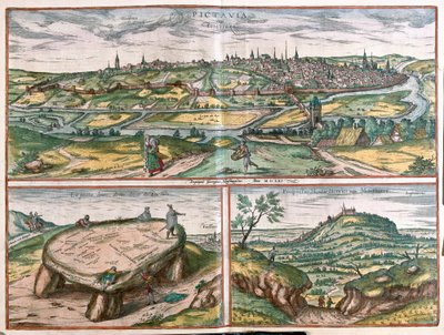 Montpellier, Tours e Poitiers, Francia da Franz Hogenberg