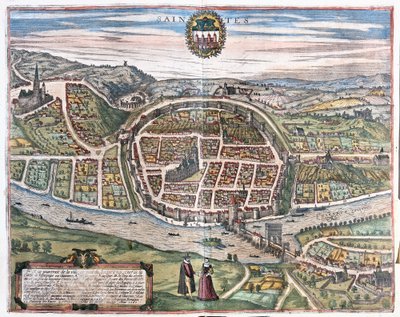 Saintes, Francia da Franz Hogenberg