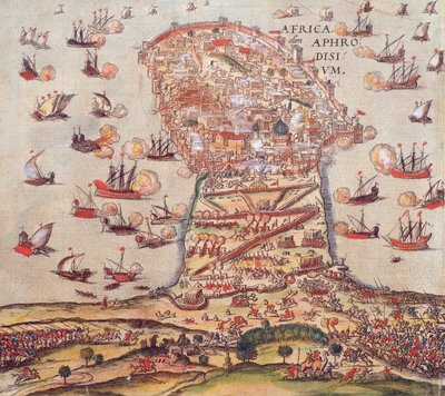 Il corsaro ottomano Khayr al-Din Barbarossa contro l
