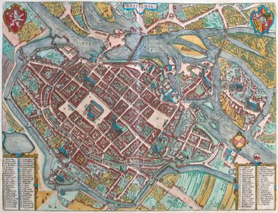 Wroclaw, Polonia da Franz Hogenberg