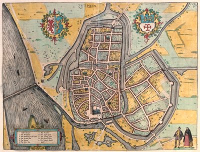 Zutphen, Paesi Bassi da Franz Hogenberg