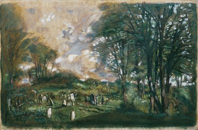 Il vecchio cimitero ebraico di Lublino da Franz Hohenberger