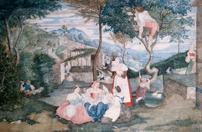 Tedesco: Italienisches Landleben Vita di campagna italiana da Franz Horny