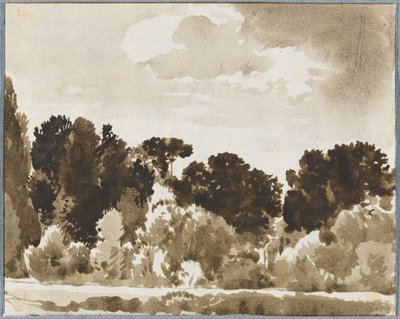 Bordo della Foresta in una Giornata Brillante da Franz Innocenz Josef Kobell