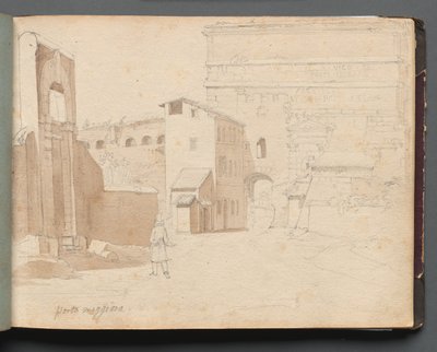 Porta Maggiore da Franz Johann Heinrich Nadorp