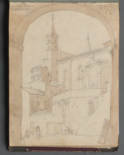 San Giovanni in Laterano, Roma da Franz Johann Heinrich Nadorp
