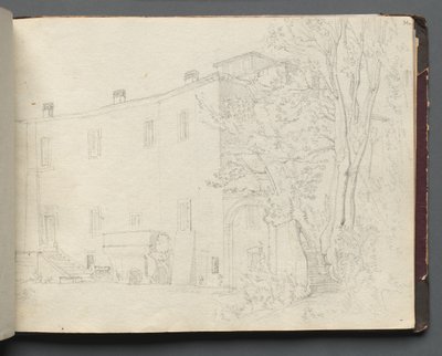 Studio architettonico romano da Franz Johann Heinrich Nadorp