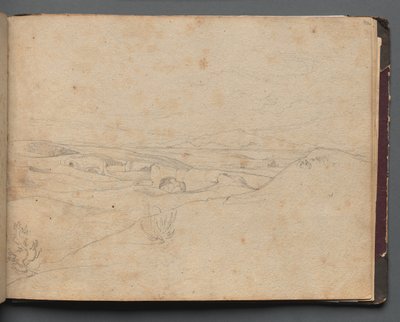 Paesaggio romano da Franz Johann Heinrich Nadorp