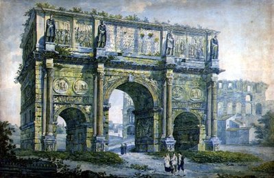 Arco di Trionfo di Costantino, Roma da Franz Kaisermaan