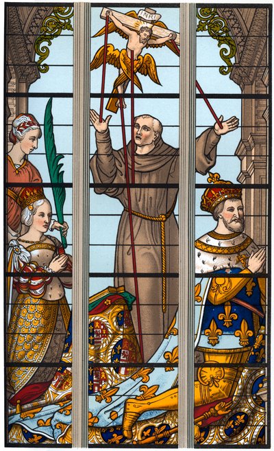 Francesco I ed Eleonora alle loro Devozioni da Franz Kellerhoven