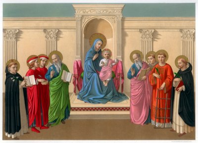Madonna delle ombre, c1450 1870 da Franz Kellerhoven