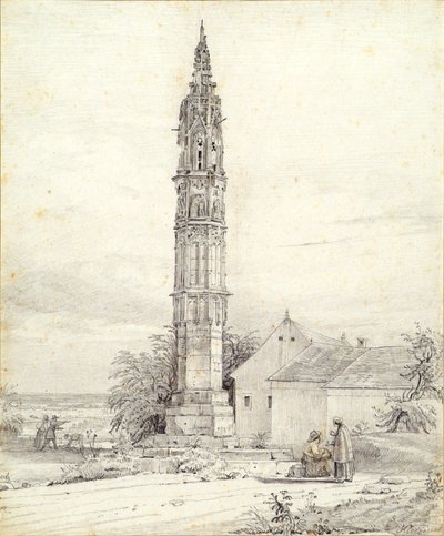 La "Luce Eterna", la colonna della peste, a Klosterneuburg da Franz Kletzinsky