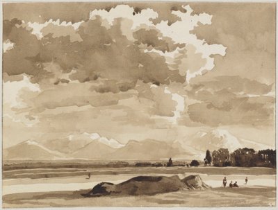 Paesaggio vicino a Kochel da Franz Kobell