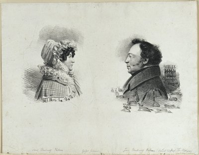Il consigliere Kühne e sua moglie da Franz Krüger